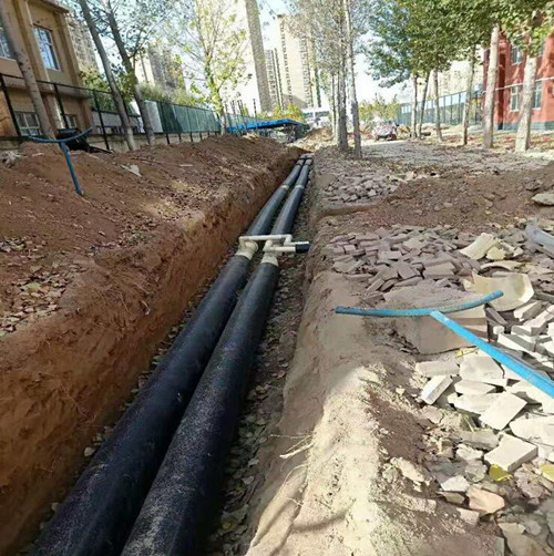 PERT II型管施工現(xiàn)場